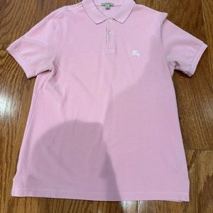 Burberry Brit Men’s Pink Polo - Medium